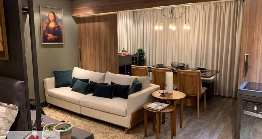 Apartamento com 1 dormitório para alugar, 43 m² por R$ 6.210,00/mês - Campo Belo - São Paulo/SP
