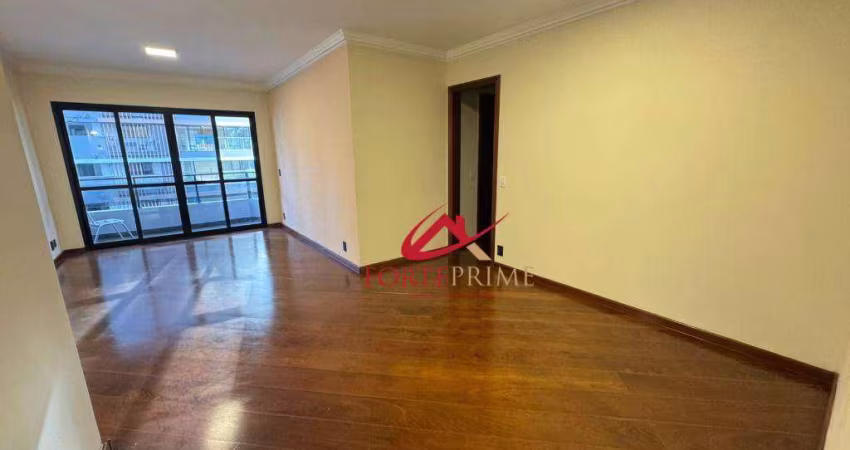 Apartamento com 3 dormitórios para alugar, 124 m² por R$ 9.100,00/mês - Brooklin - São Paulo/SP