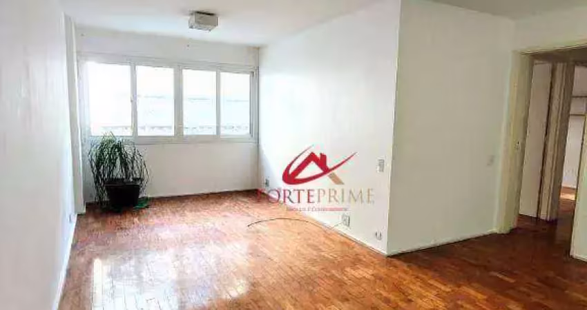 Apartamento com 3 dormitórios para alugar, 98 m² por R$ 5.569,92/mês - Campo Belo - São Paulo/SP
