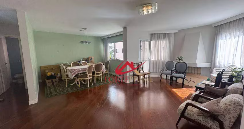 Apartamento com 4 dormitórios para alugar, 167 m² por R$ 9.450/mês - Brooklin - São Paulo/SP