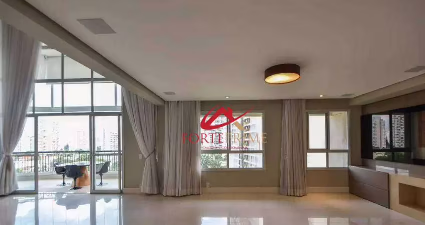 Apartamento com 3 dormitórios à venda, 230 m² por r$ 4.500.000,00 - campo belo - são paulo/sp