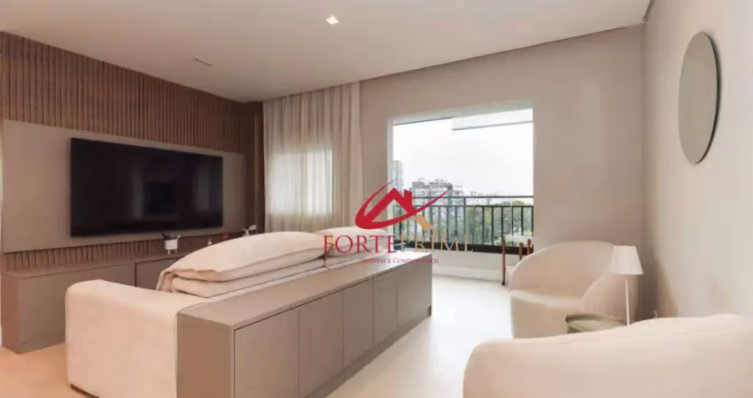 Apartamento com 3 dormitórios à venda, 77 m² por r$ 1.490.000,00 - campo belo - são paulo/sp
