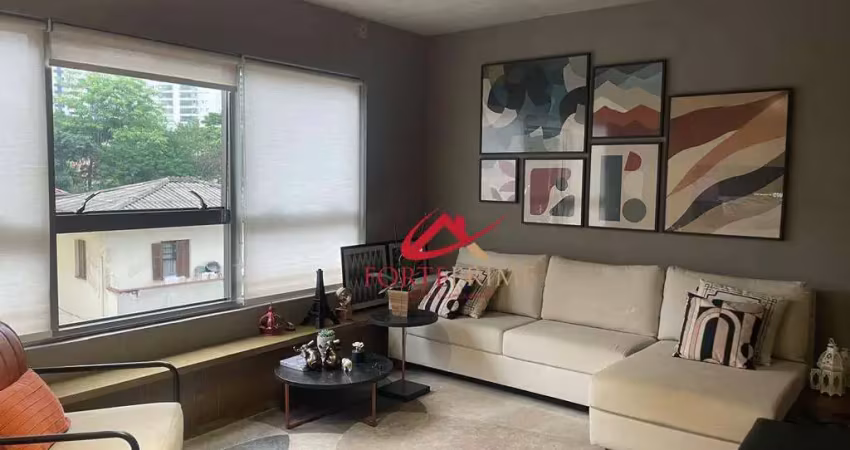 Apartamento com 2 dormitórios, 70 m² - venda por r$ 1.250.000,00 ou aluguel por r$ 9.240,00/mês - jardim das acácias - são paulo/sp