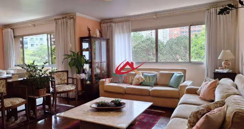 Apartamento com 4 dormitórios à venda, 170 m² por r$ 2.100.000,00 - campo belo - são paulo/sp