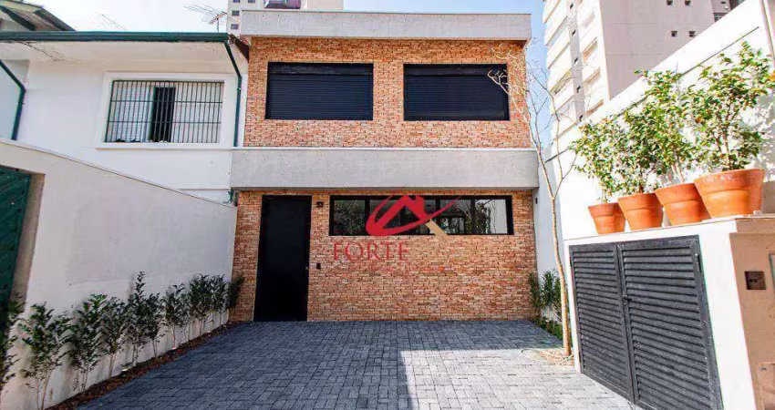 Sobrado com 3 dormitórios, 160 m² - venda por r$ 3.600.000,00 ou aluguel por r$ 23.170,30/mês - vila olímpia - são paulo/sp