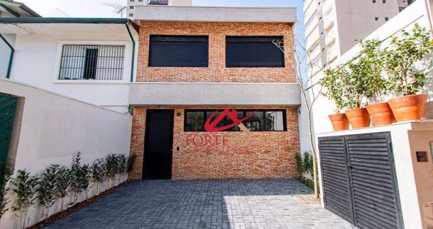 Sobrado com 3 dormitórios, 160 m² - venda por r$ 3.600.000,00 ou aluguel por r$ 23.170,30/mês - vila olímpia - são paulo/sp