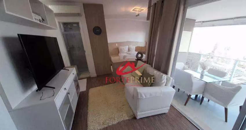 Apartamento com 1 dormitório para alugar, 38 m² por r$ 5.850,00/mês - brooklin - são paulo/sp