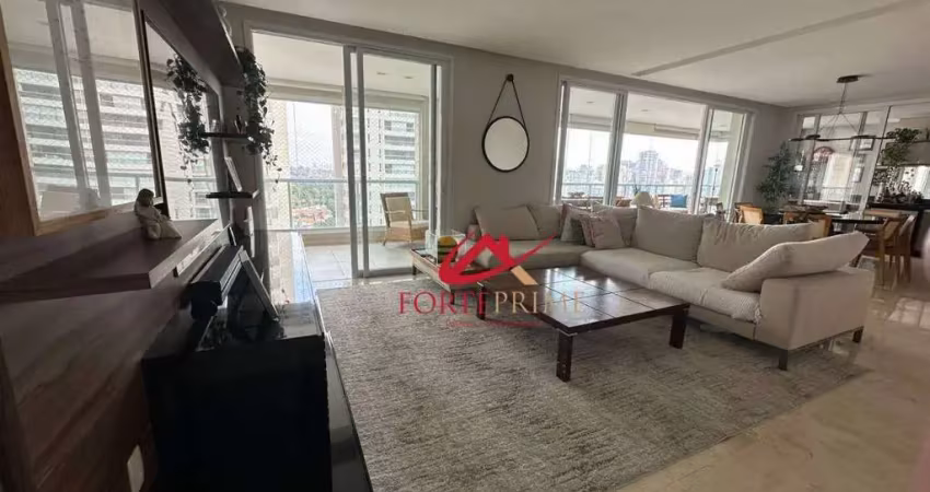 Apartamento com 4 dormitórios à venda, 233 m² por r$ 4.350.000,00 - campo belo - são paulo/sp