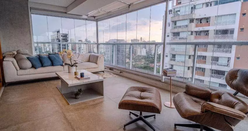 Cobertura com 3 dormitórios, 400 m² - venda por r$ 7.200.000,00 ou aluguel por r$ 57.879,00/mês - brooklin - são paulo/sp