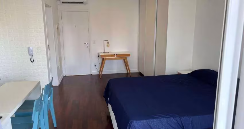 Studio com 1 dormitório, 35 m² - venda por r$ 480.000,00 ou aluguel por r$ 4.800,00/mês - brooklin - são paulo/sp