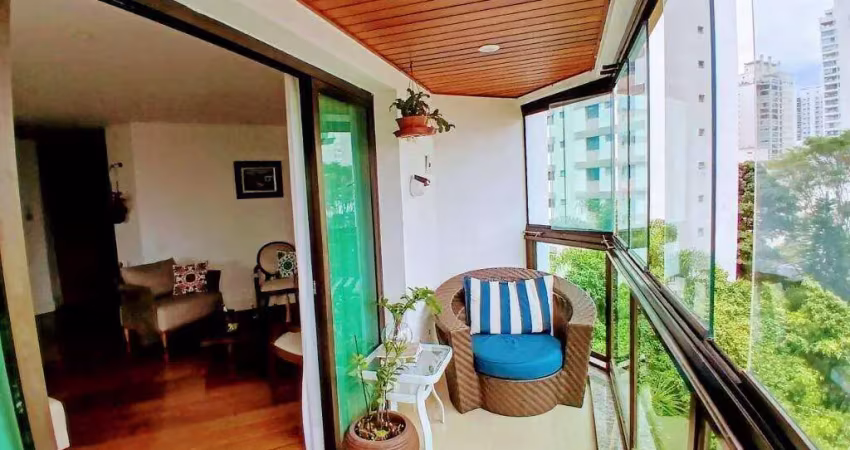 Apartamento com 3 dormitórios à venda, 168 m² por r$ 2.790.000,00 - campo belo - são paulo/sp