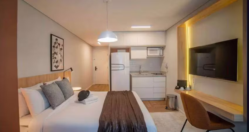 Studio com 1 dormitório à venda, 42 m² - moema - são paulo/sp