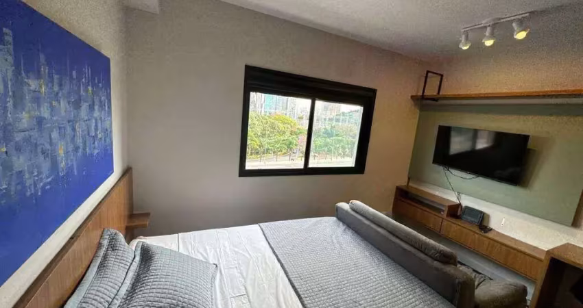 Apartamento, 27 m² - venda por r$ 480.000,00 ou aluguel por r$ 5.700,00/mês - vila olímpia - são paulo/sp