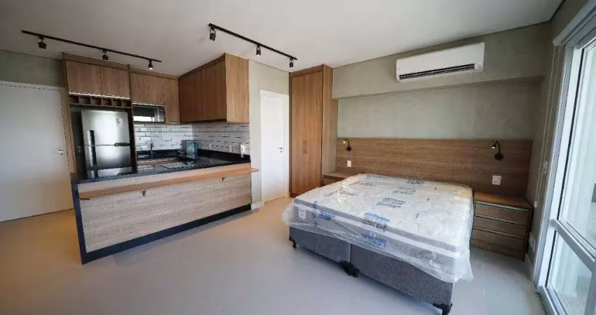 Apartamento com 1 dormitório à venda rua vieira de morais - campo belo