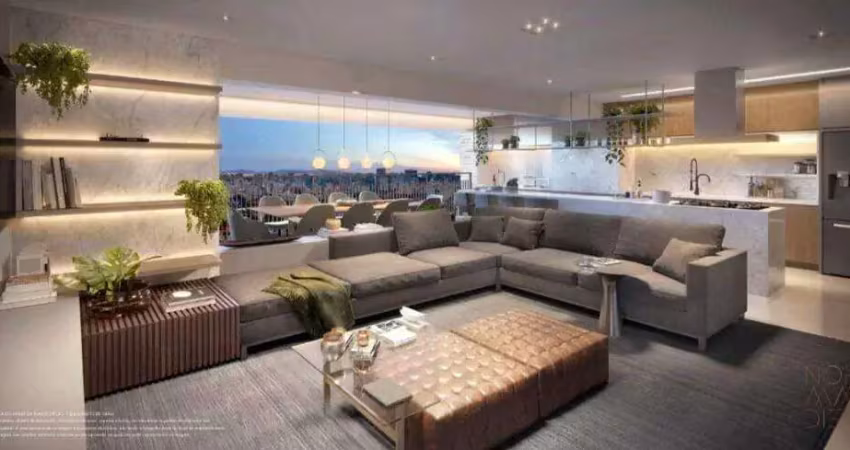 Apartamento com 3 suítes 3 vagas à venda avenida cotovia - moema