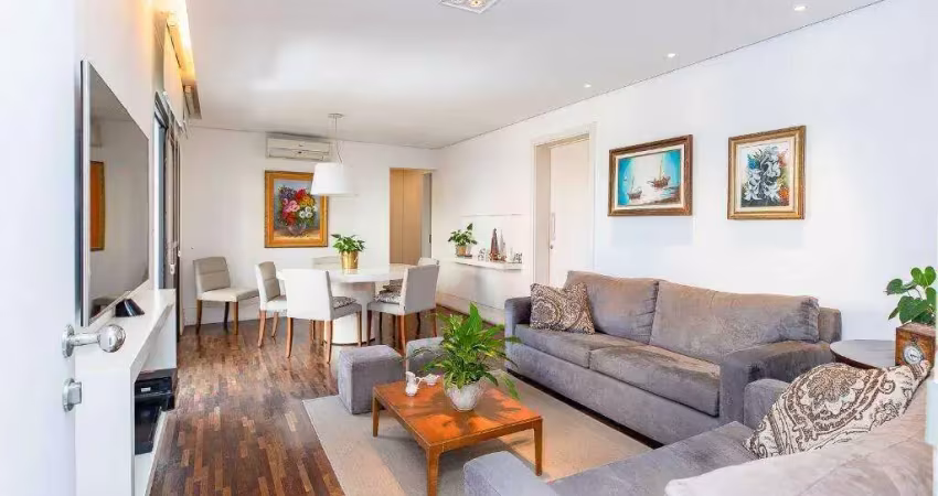 Apartamento com 3 dormitórios à venda, 120 m² por r$ 1.580.000,00 - moema - são paulo/sp