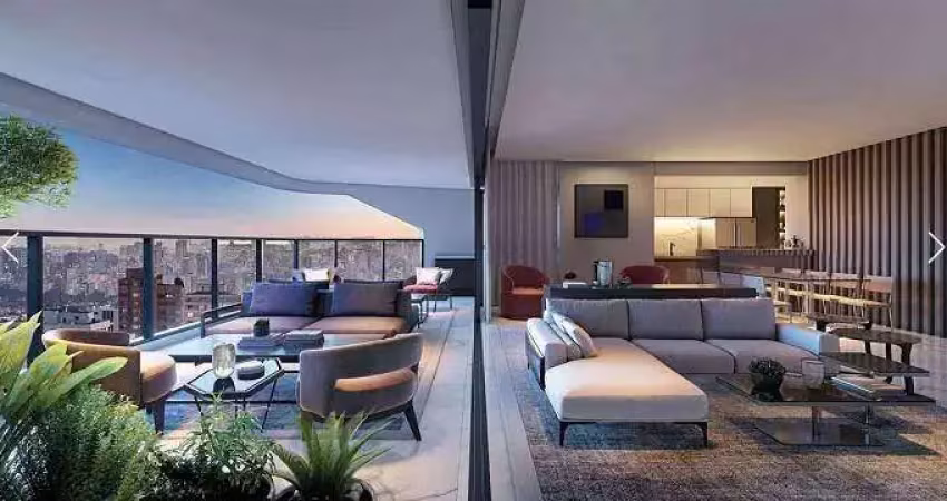 Apartamento à venda, 134 m² - chácara santo antônio - são paulo/sp