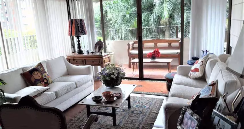 Apartamento com 275 m² 4 dormitórios 2 suítes 2 vagas à venda rua do chá - morumbi
