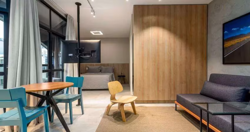 Apartamento à venda, 42 m² por r$ 770.000,00 - itaim - são paulo/sp