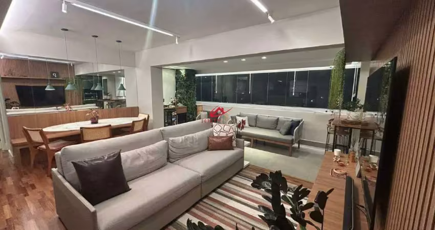 Apartamento com 3 dormitórios à venda, 120 m² por r$ 1.700.000,00 - brooklin - são paulo/sp