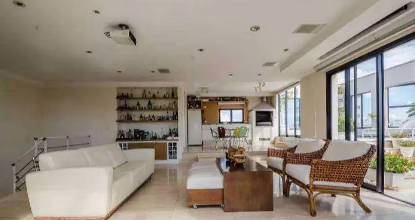 Cobertura à venda, 319 m² por r$ 4.000.000,00 - campo belo - são paulo/sp