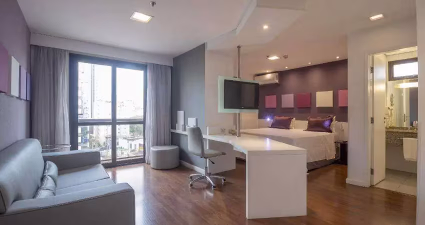 Flat com 1 dormitório 1 vaga à venda rua vergueiro 1661 vila mariana
