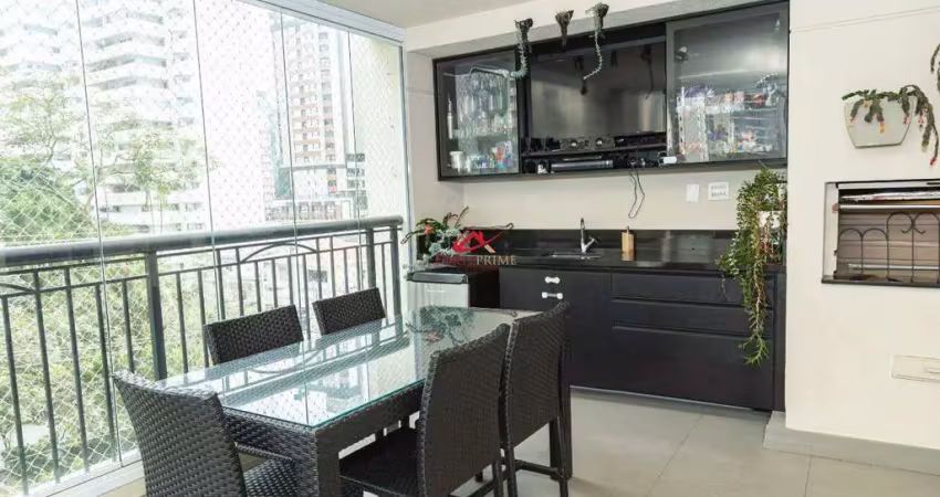 Apartamento em moema – 174 m², 4 quartos (2 suítes) e varanda gourmet