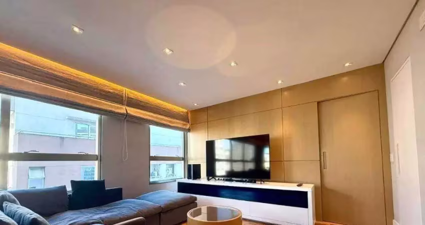 Apartamento com 1 dormitório para alugar, 70 m² por r$ 8.541,00/mês - vila olímpia - são paulo/sp