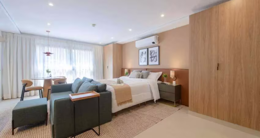 Studio com 1 dormitório, 39 m² - vila nova conceição - são paulo/sp