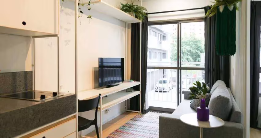 Studio com 1 dormitório para alugar, 28 m² por r$ 3.925,00/mês - itaim bibi - são paulo/sp