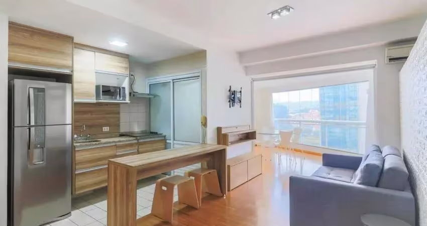 Apartamento com 1 dormitório para alugar, 50 m² por r$ 6.679,00/mês - brooklin - são paulo/sp
