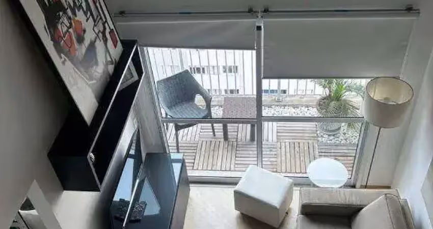 Apartamento com 1 dormitório para alugar, 44 m² por r$ 6.000,00/mês - moema - são paulo/sp