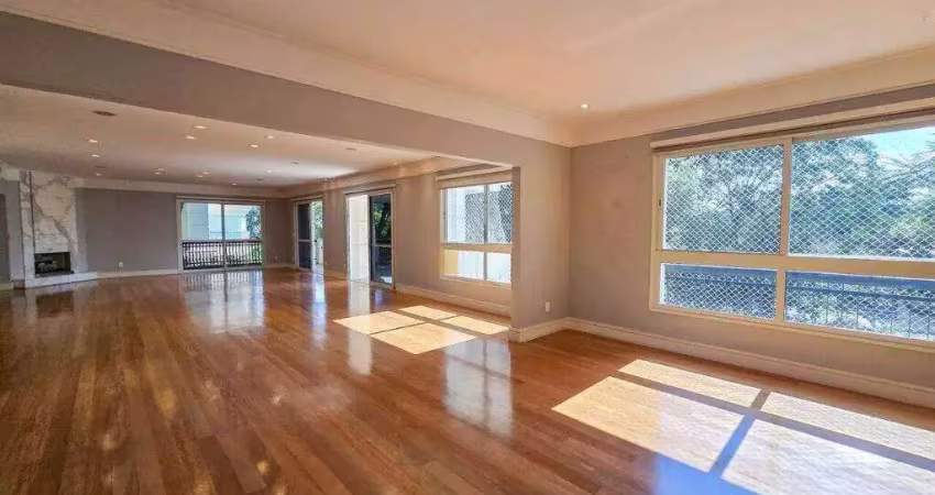 Apartamento com 5 dormitórios para alugar, 468 m² por r$ 80.400,00/mês - moema - são paulo/sp