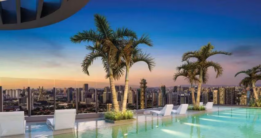 Apartamento 1 quarto em jardim das acácias, sp — 30 m² internos, 50 m² de área total