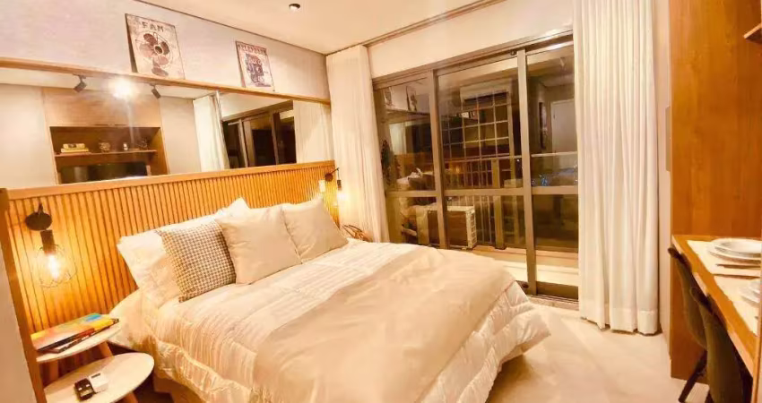Apartamento, 24 m² - venda por r$ 520.000,00 ou aluguel por r$ 4.200,00/mês - campo belo - são paulo/sp