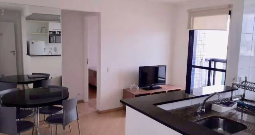 Flat para alugar, 40 m² - vila olímpia - são paulo/sp