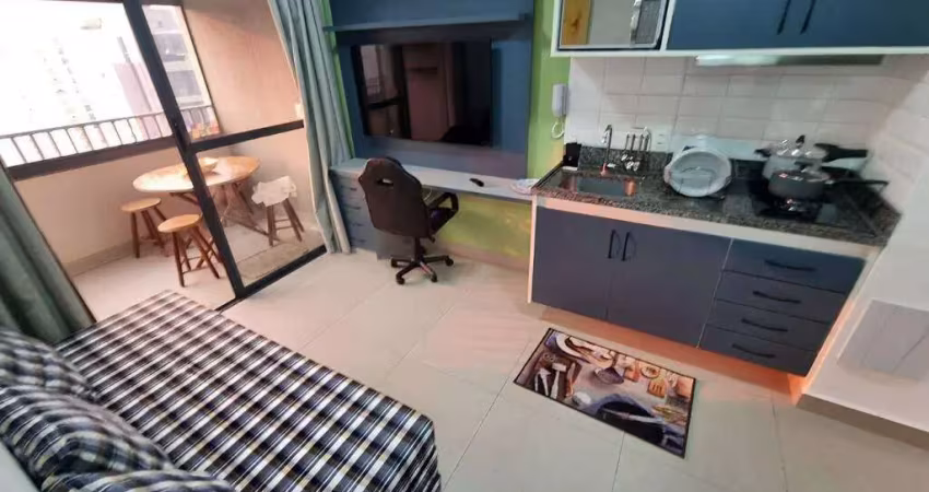 Apartamento locação moema com 1 dormitório 31 m² sacada são paulo/sp