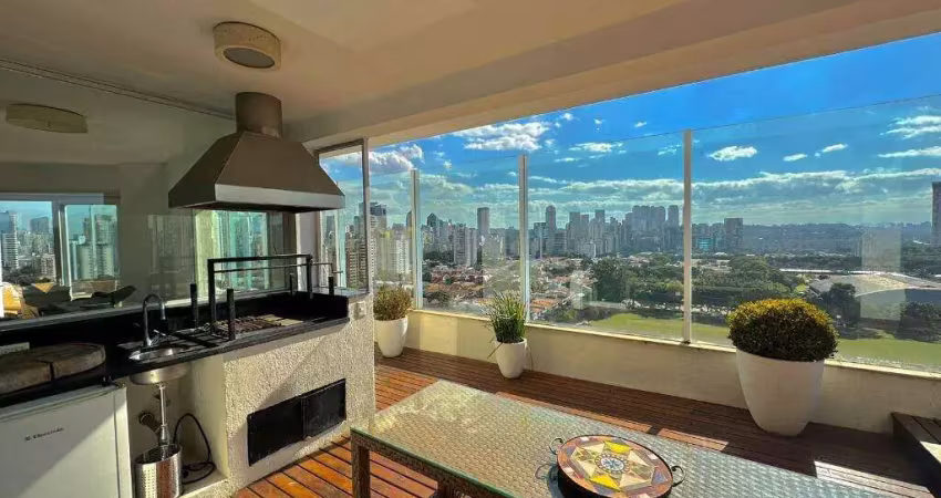 Cobertura com 420 m² 4 suítes 6 vagas de garagem para venda ou locação rua nebraska - brooklin - são paulo/sp