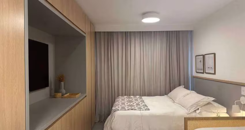 Studio, 33 m² - venda por r$ 510.000,00 ou aluguel por r$ 5.288,83/mês - brooklin - são paulo/sp