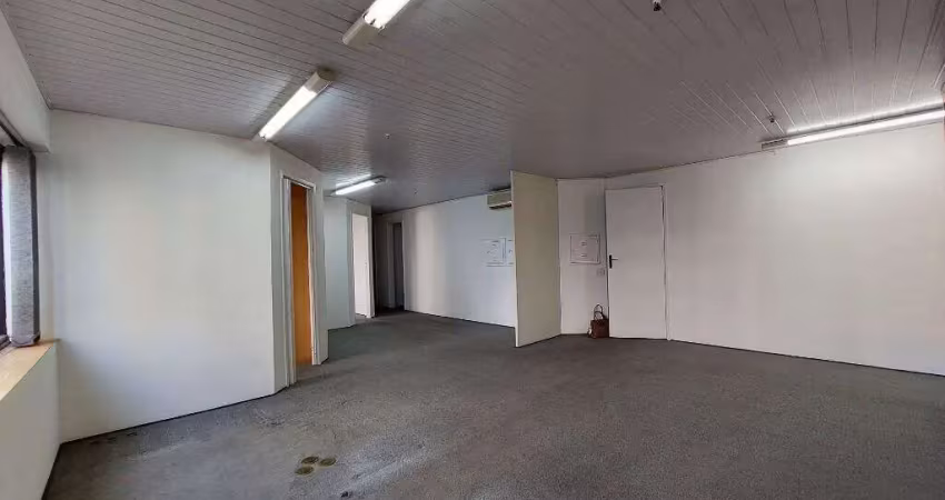 Andar corporativo com 152 m² para alugar avenida ibijaú - moema