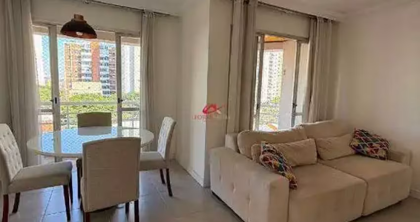 Apartamento mobiliado com 3 dormitórios à venda, 80 m² por r$ 780.000 campo belo