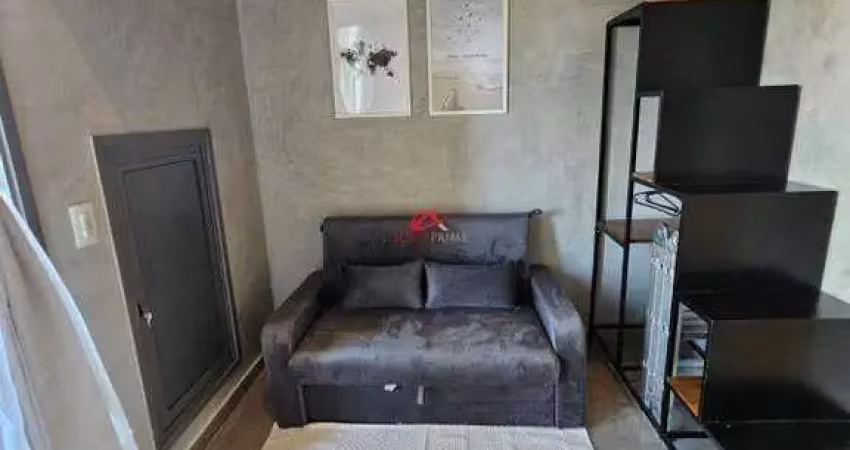 Loft mobiliado de 52 m² em jardim das acácias, são paulo – 1 quarto, 1 varanda, segurança 24h