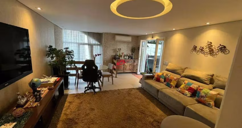 Cobertura em cidade monções, sp - 163 m², 4 quartos, 2 suíte, lazer completo