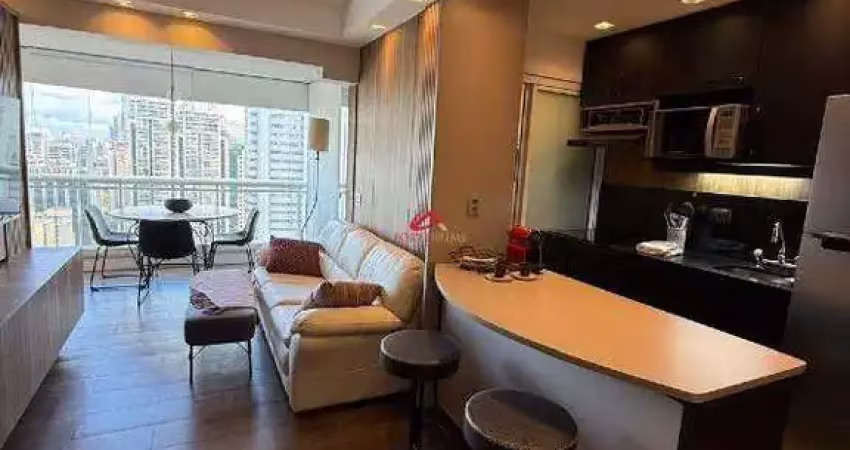 Apartamento mobiliado para alugar – rua sansão alves dos santos, são paulo
