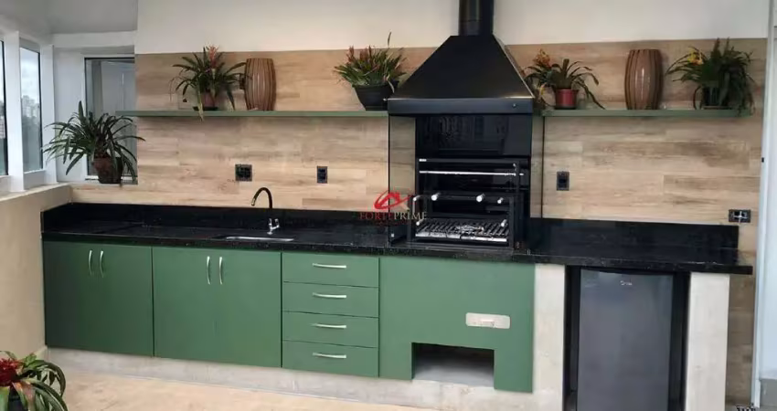 Apartamento 137 m² com 3 suítes, varanda gourmet e 3 vagas em vila cruzeiro, sp