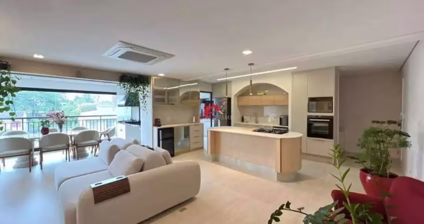 Apartamento amplo em condomínio com lazer completo no brooklin