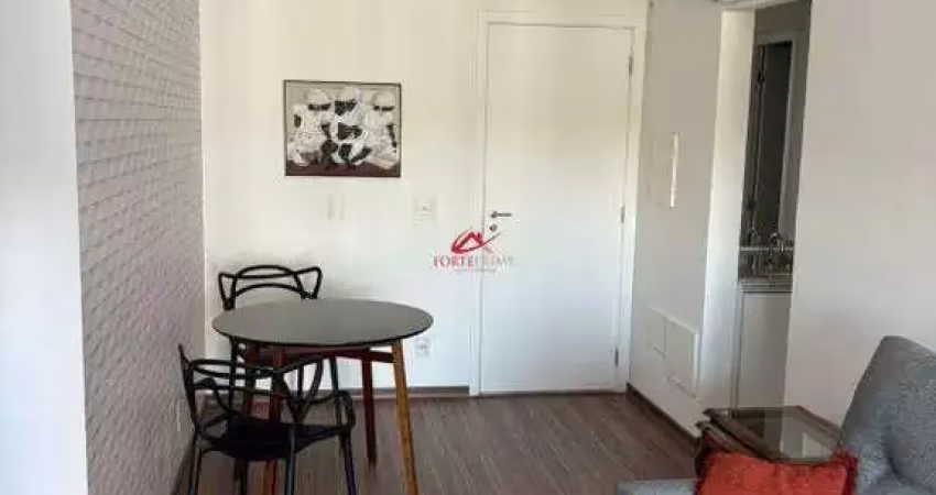 Apartamento mobiliado com um dormitório, locação, campo belo