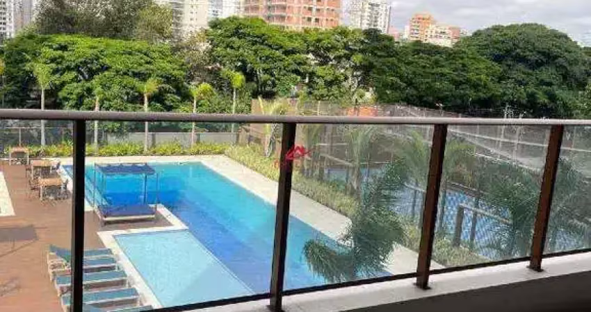 Apartamento à venda no brooklin novo, sp — 3 dormitórios com vista mar e varanda gourmet