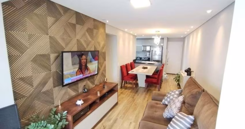 Apartamento com 3 dormitórios à venda, 70 m² - Parque das Nações - Santo André/SP