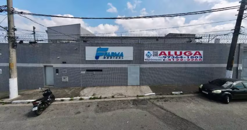 Galpão para alugar, 1300 m² por r$ 15.483,00/mês - serraria - diadema/sp